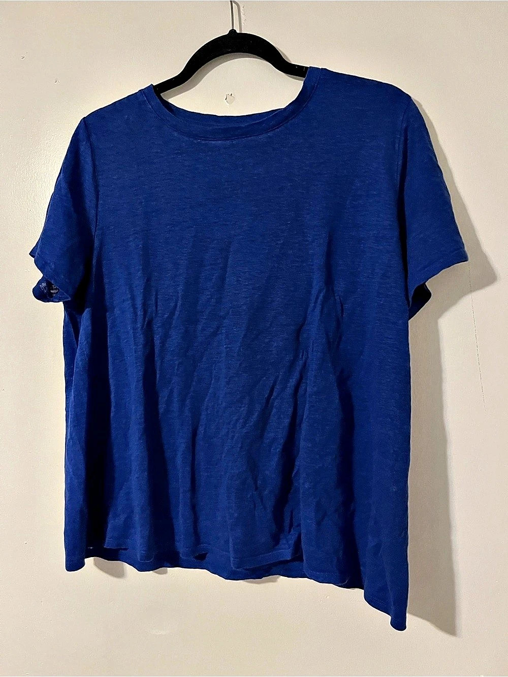 Eileen Fisher - Organic Linen - Top Blue Small